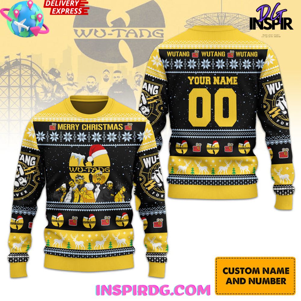 Wu Tang Clan Merry Christmas 2024 Special Sweater InspirDG