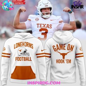 Texas Longhorns Game On Hook Em Special Edition Hoodie