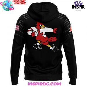 Louisville Cardinals ACC 2024 Black Hoodie