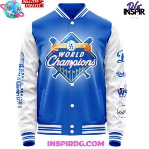 Los Angeles Dodgers x World Series Champions 2024 Blue Jacket