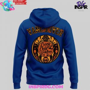 Vancouver Canucks Honouring Truth and Reconciliation Blue Hoodie