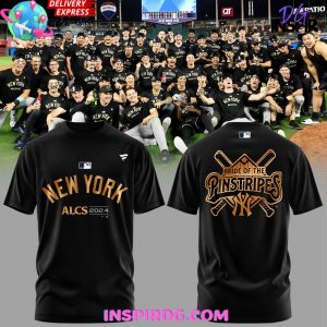 New York Yankees Pride of the Pinstripes 2024 Black TShirt