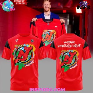 New Jersey Devils Hispanic Heritage Night 2024 T-Shirt