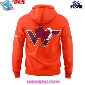 Virginia Tech Hokies New Uniform 202425 Orange Hoodie