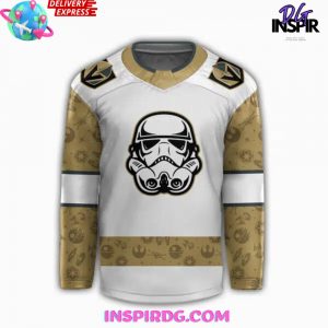 Vegas Golden Knights x Star Wars Night 2024 Hockey Jersey