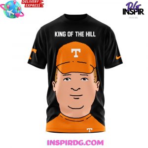 Tennessee Volunteers King Of The Hill 2024 Black T-Shirt