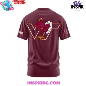 Virginia Tech Hokies New Uniform 202425 Red TShirt