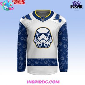 St. Louis Blues x Star Wars Night 2024 Hockey Jersey