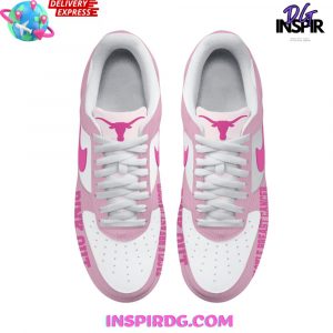 Texas Longhorns Tackle Breast Cancer Nike Air Force 1