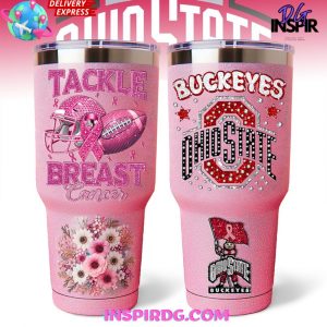 Ohio State Buckeyes Tackle Breast Cancer Stanley Tumbler Cup