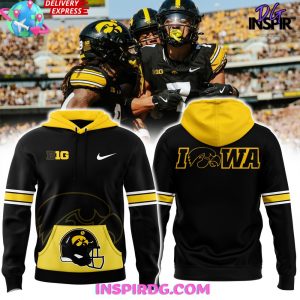 Iowa Hawkeye Back In Black Special Hoodie
