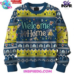 Coraline Welcome Home Christmas Ugly Special Sweater
