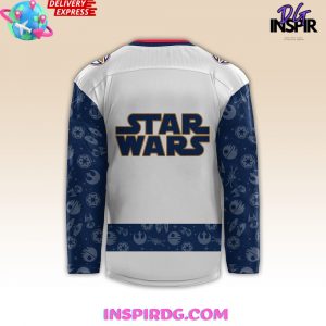 Edmonton Oilers x Star Wars Night 2024 Hockey Jersey