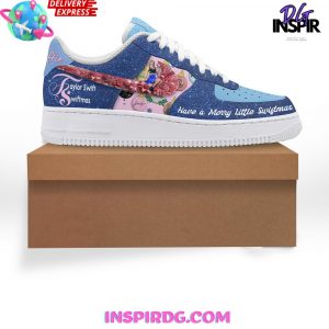 Taylor Swift Have a Merry Little Swiftmas Limited Nike Air Force 1