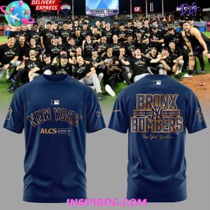 New York Yankees NLCS POUND Bronx Bomber 2024 T-Shirt