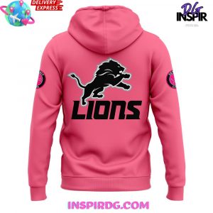 Detroit Lions Breast Cancer Awareness 2024 Hoodie InspirDG