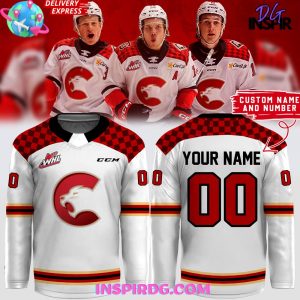 Prince George Cougars Hockey Jersey Size S Red 2024 Long Sleeve CHL Junior OT Sports