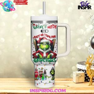 Grinch Christmas Mode Special Stanley Tumbler Cup
