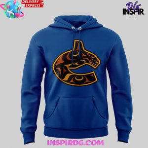 Vancouver Canucks Honouring Truth and Reconciliation Blue Hoodie