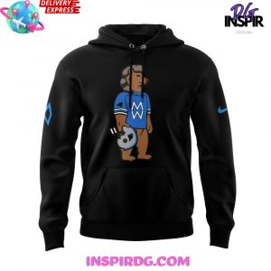 Carolina Panthers x Morgan Wallen 2024 Black Hoodie