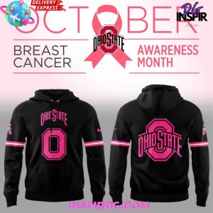 Ohio State Football Breast Cancer Awareness 2024 Hoodie