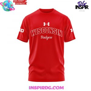 Wisconsin Badgers Football Under Armour 2024 T-Shirt