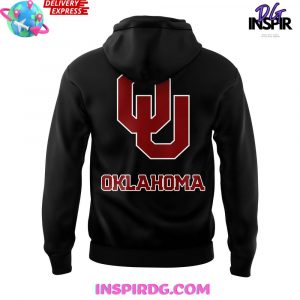 Oklahoma Sooner hockey-style hoodie- top Large