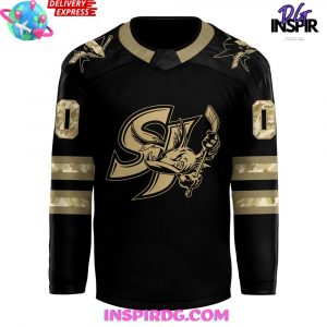 San Jose Sharks Military Appreciation 2024 Hockey Jersey