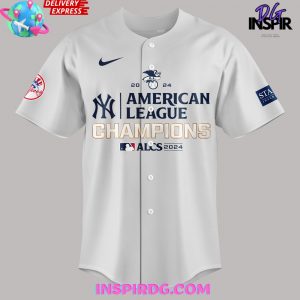 New York Yankees American League Champions 2024 Baseball Jersey