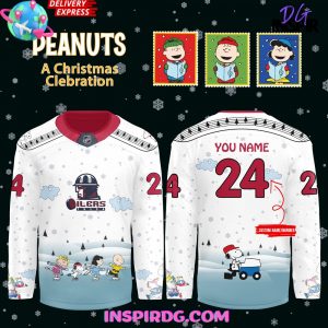ECHL Tulsa Oilers Peanuts A Christmas 2024 Hockey Jersey