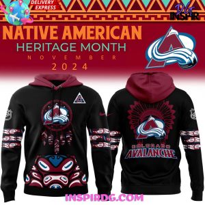 Colorado Avalanche Native American Heritage Month 2024 Hoodie