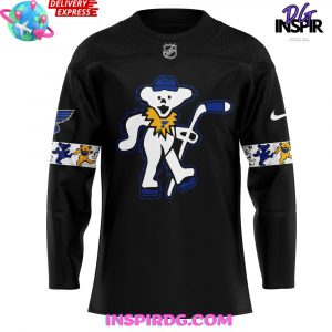 St. Louis Blues Grateful Dead Night Edition Hockey Jersey