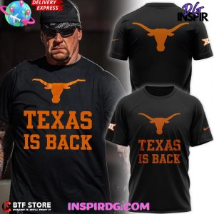 Texas Longhorns Is Back Limited Edition TShirt