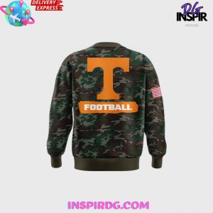 Tennessee Vols Football Military Appreciation 2024 Camo Sweatshirt