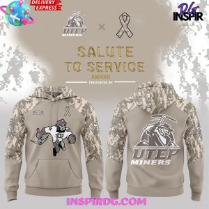 UTEP Miners Salute to Service Special Hoodie