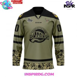 Charlottetown Islanders Military Appreciation 2024 Hockey Jersey