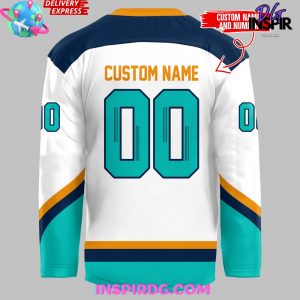 PHWL New York Sirens Bauer Special White Hockey Jersey