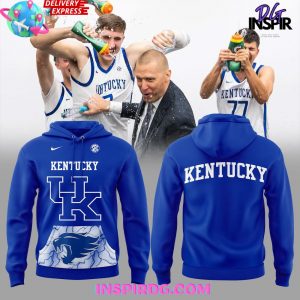 Kentucky Wildcats Men s Basketball Special Blue Hoodie InspirDG