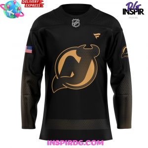 New Jersey Devils Military Appreciation Special Black Hockey Jersey