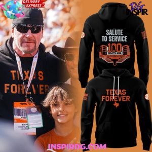 Texas Forever Salute to Service 100th Anniversary Special Hoodie