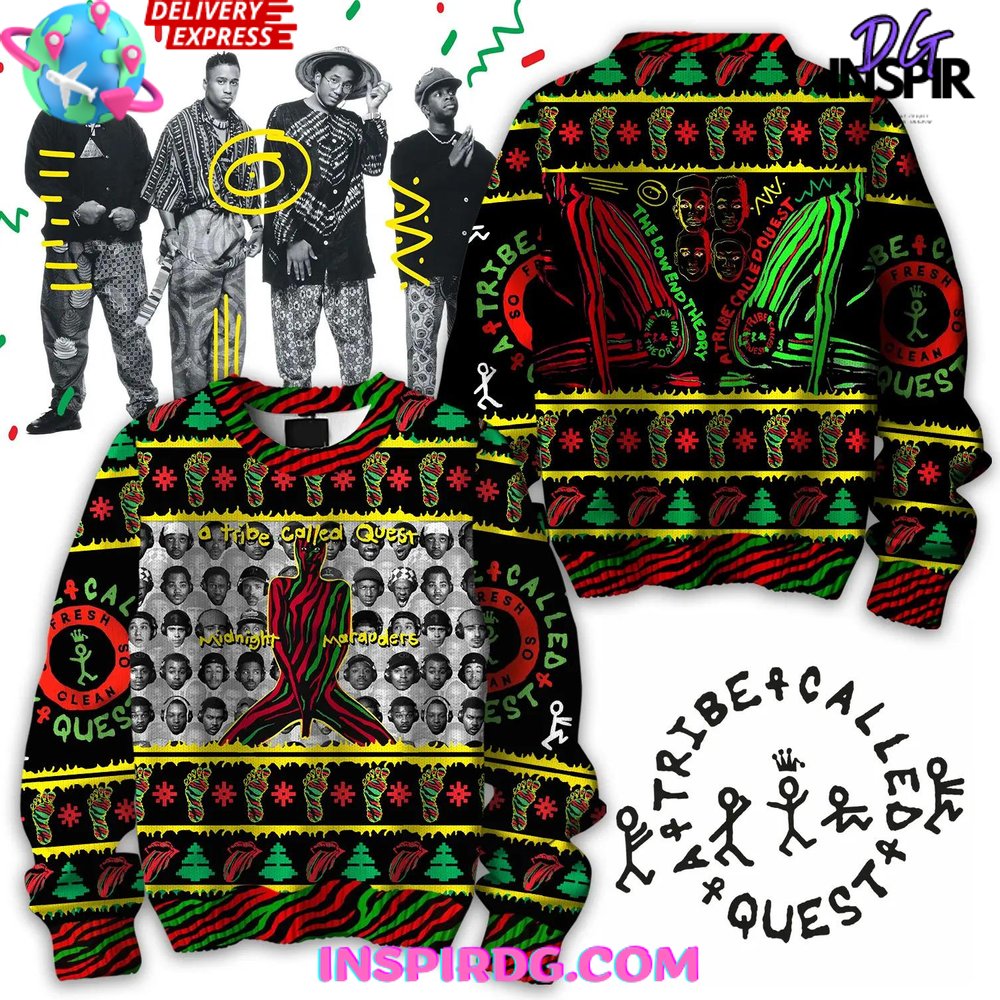 A Tribe Called Quest Special Ugly Sweater A Tribe Called Quest Special Ugly Sweater
