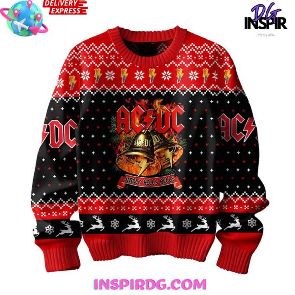 AC/DC Jingle Hells Bells Special Ugly Sweater