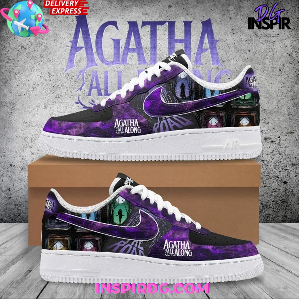 Agatha All Along Limited Edition Nike Air Force 1 Agatha All Along Limited Edition Nike Air Force 1