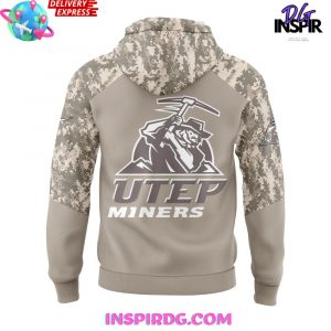 UTEP Miners Salute To Service Special Hoodie
