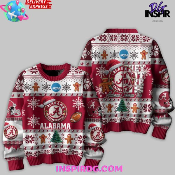 Alabama Crimson Tide Christmas Edition Ugly Sweater