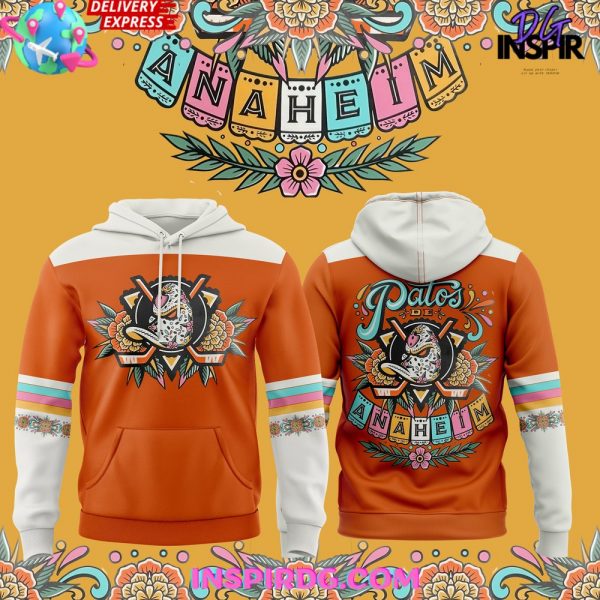 Anaheim Ducks Patos De Anaheim 2024 Hoodie