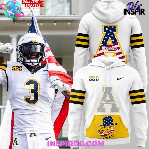 Appalachian State Mountaineers Patriotic Spirit Special Hoodie
