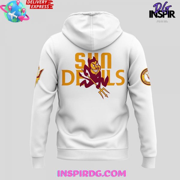 Arizona State Sun Devils Colosseum White Special Hoodie