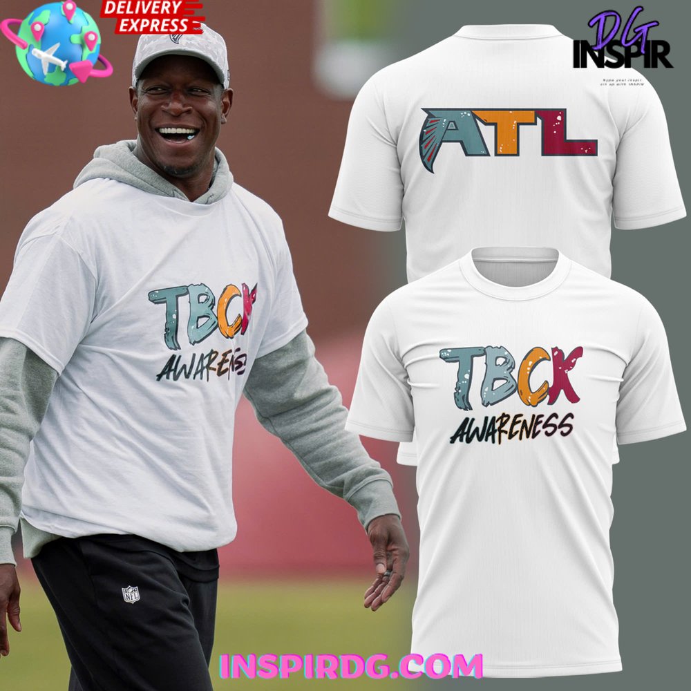 Atlanta Falcons TBCK Syndrome Awareness Special T Shirt InspirDG