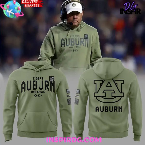 Auburn Tigers War Eagle Hugh Freeze Special Hoodie